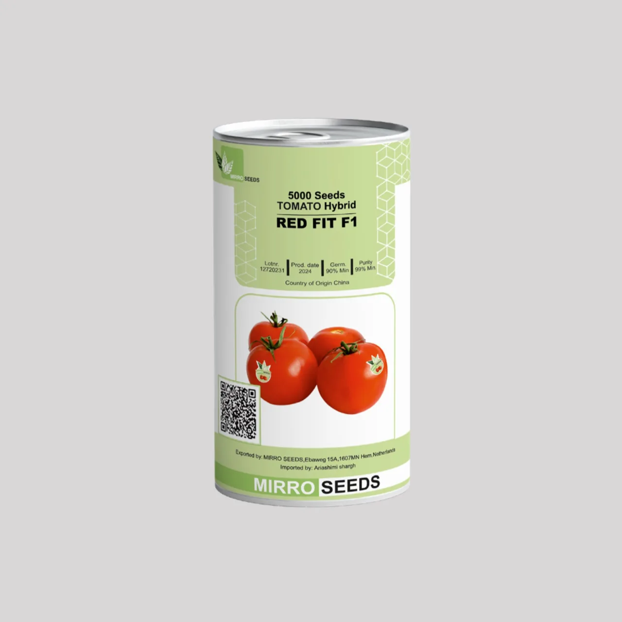 بذر هیبرید گوجه فرنگی رد فیت F1